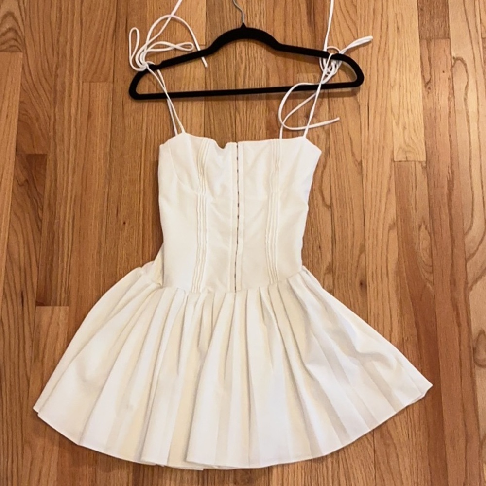 House of CB Marcy Pintuck Corset BodiceMinidress
